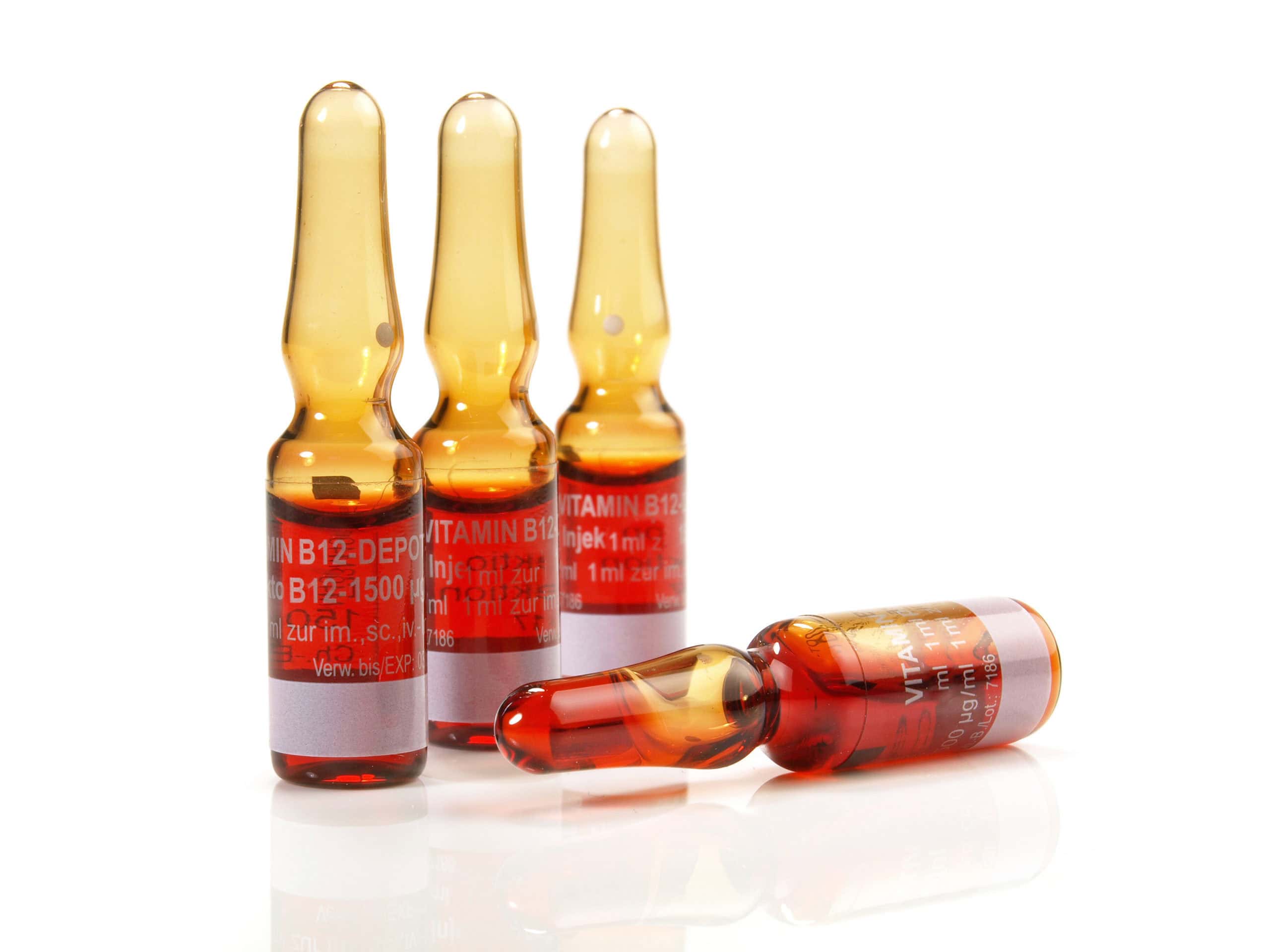 Vitamin B12 Injection Medicine bottles | Northwest Beauty and Wellness at Sequim, WA